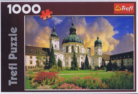 The Benedictine Monastery of Ettal - 1000 brikker (1)